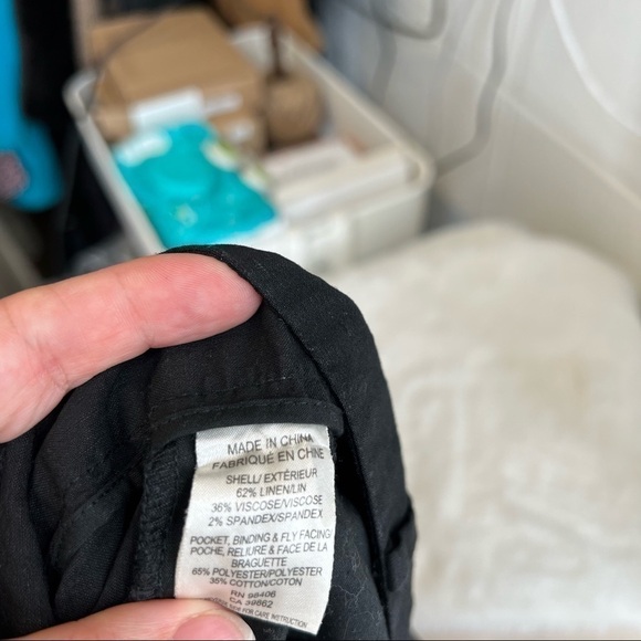 THEORY black straight leg pants size 8 - Picture 7 of 7